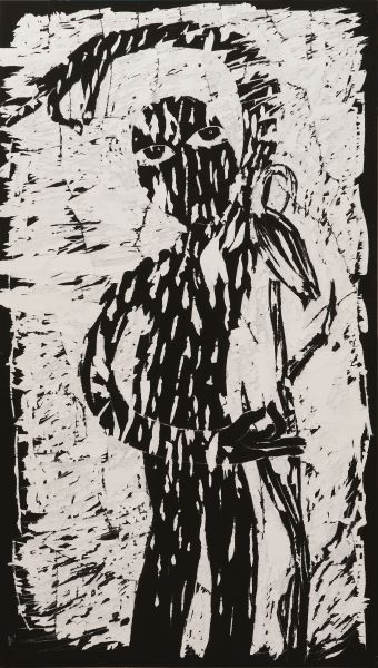 [2008] Secret Garden, Acrylic...canvas, 194x130cm